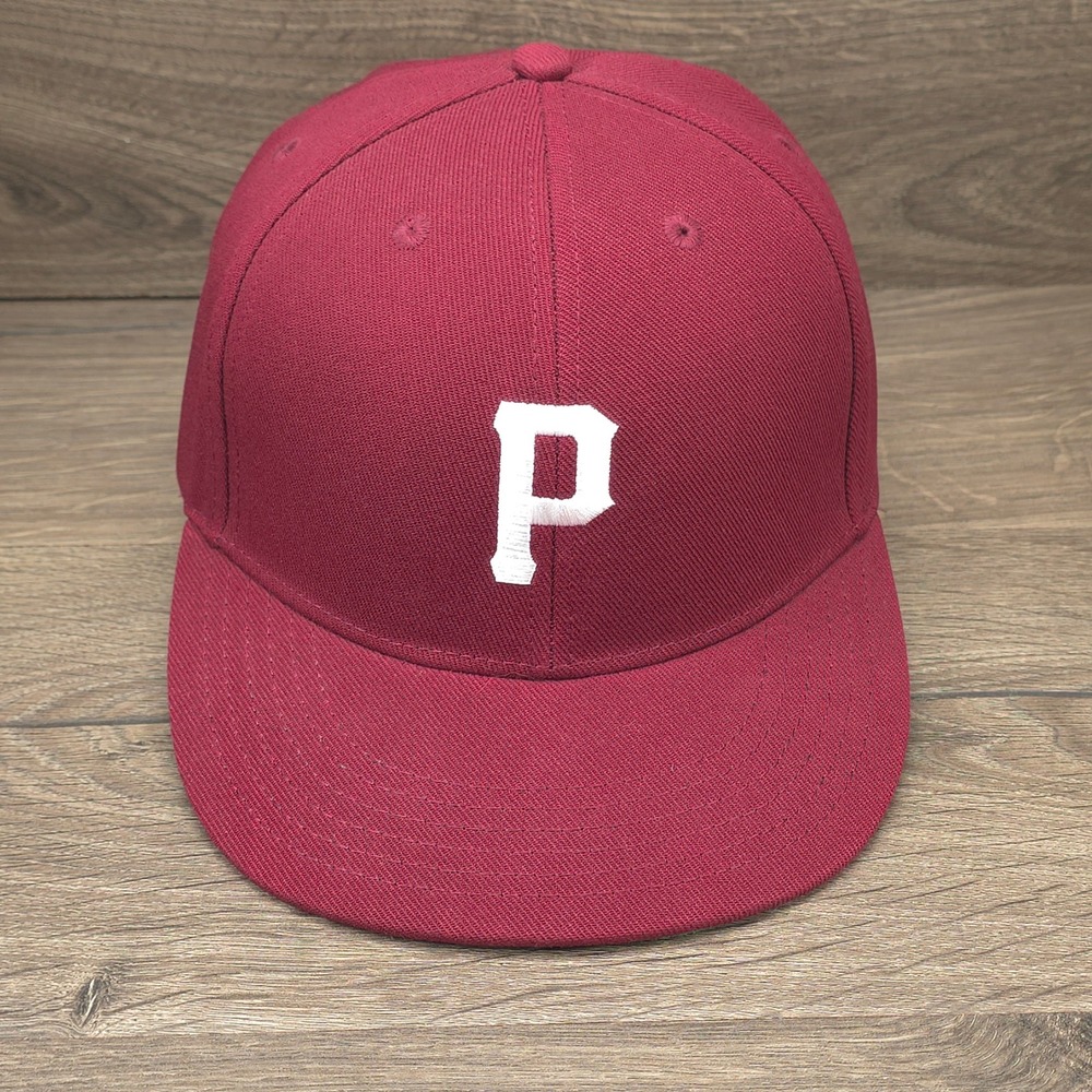 Primitive Hat Cap Snap Back Maroon Mens Skateboarding Streetwear Classic P Logo
